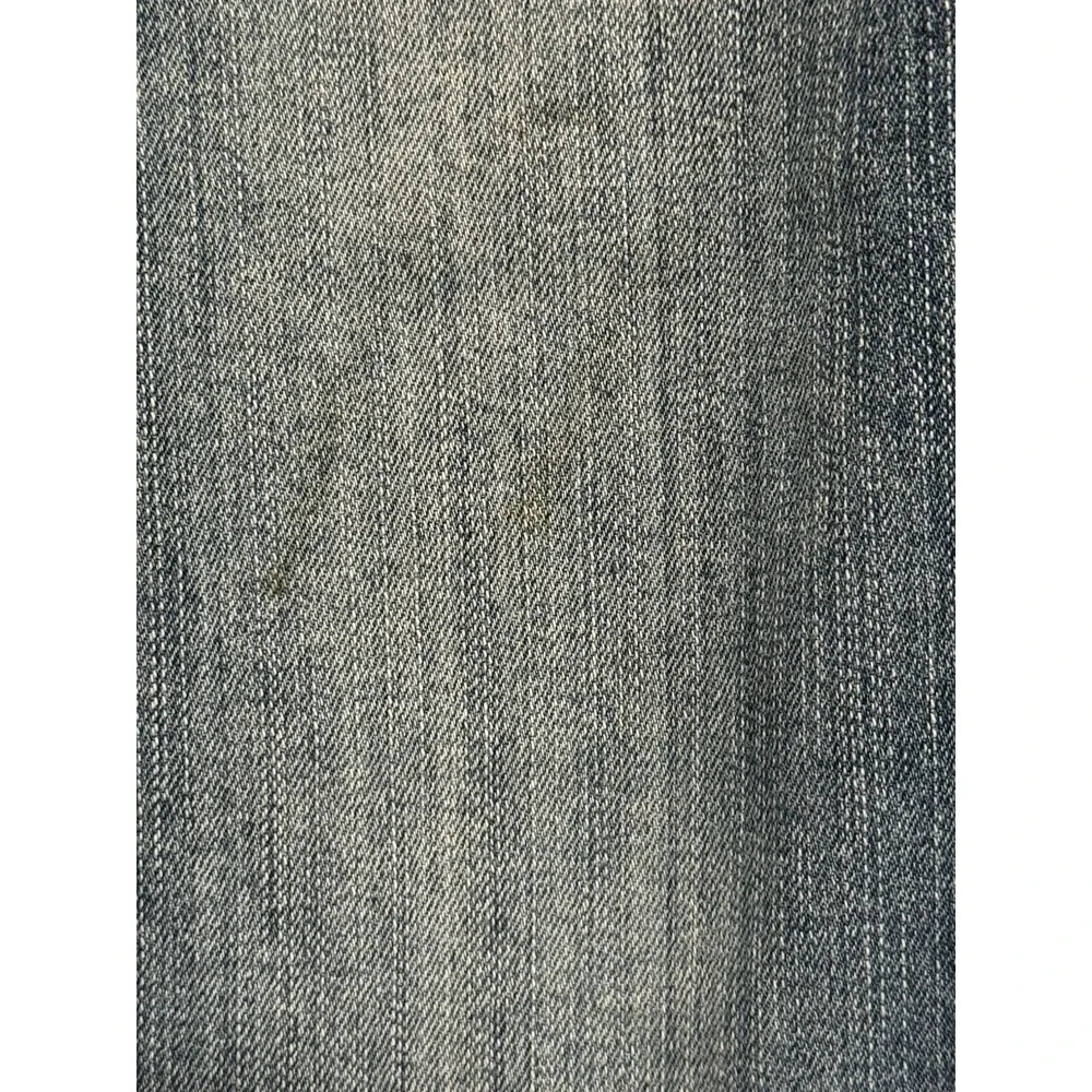 Vanity Jeans Women's *fits 28x32 Tall Blue Y2K Low Rise Flare Hippie Festival - Picture 6 of 14